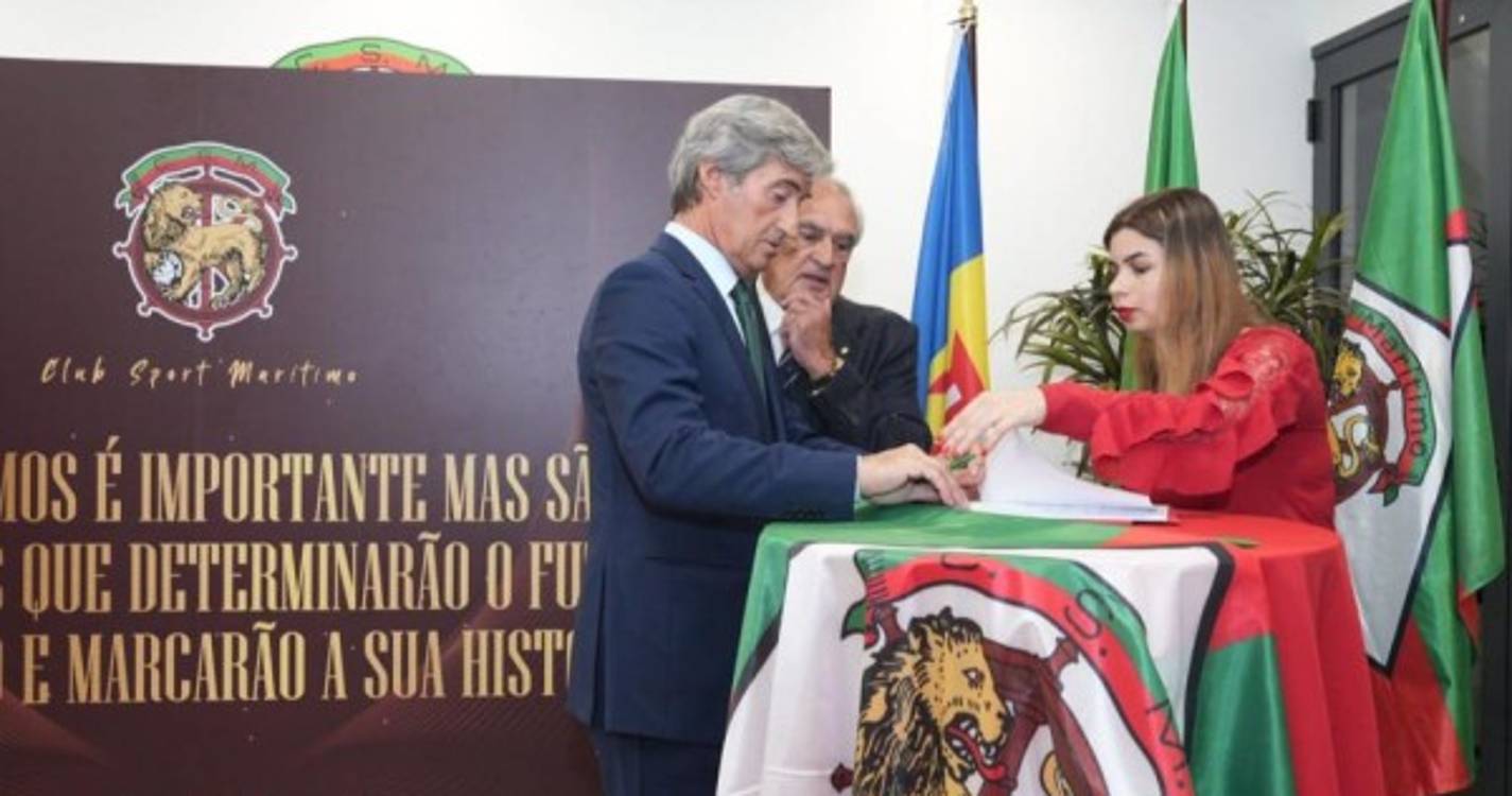 Novos órgãos sociais do Marítimo empossados