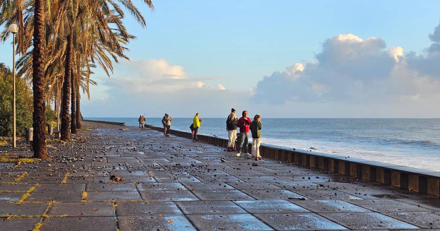 Força do mar deixa rasto de destruição na Madalena do Mar (fotos)