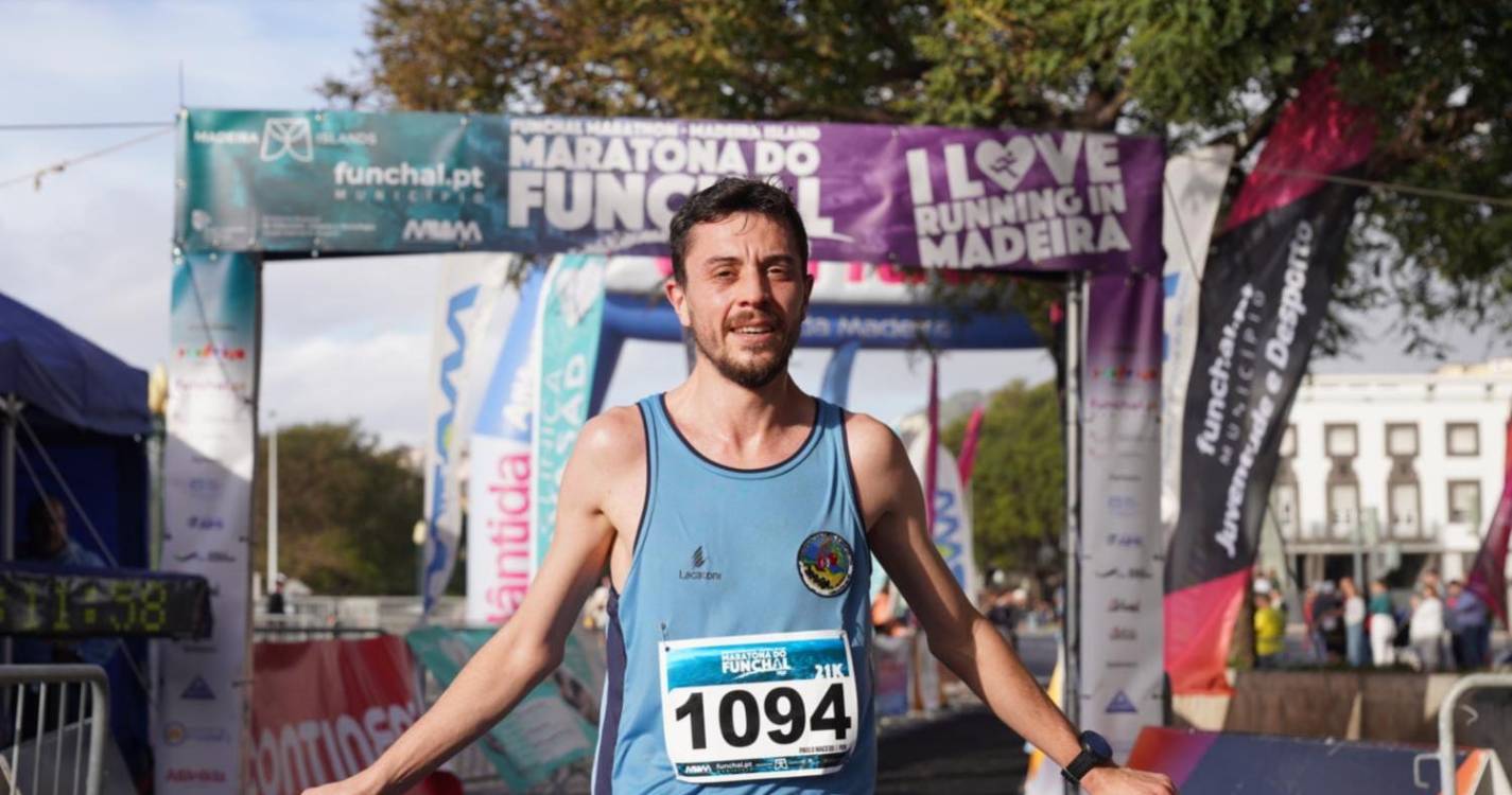 Paulo Macedo é o vencedor da meia maratona do Funchal
