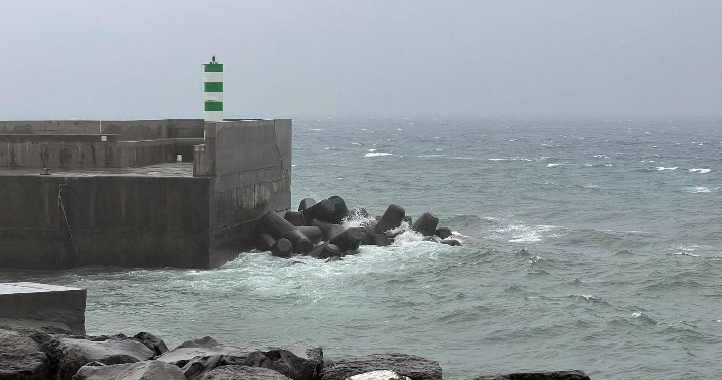 Capitania do Funchal emite aviso de agitação marítima forte no arquipélago da Madeira