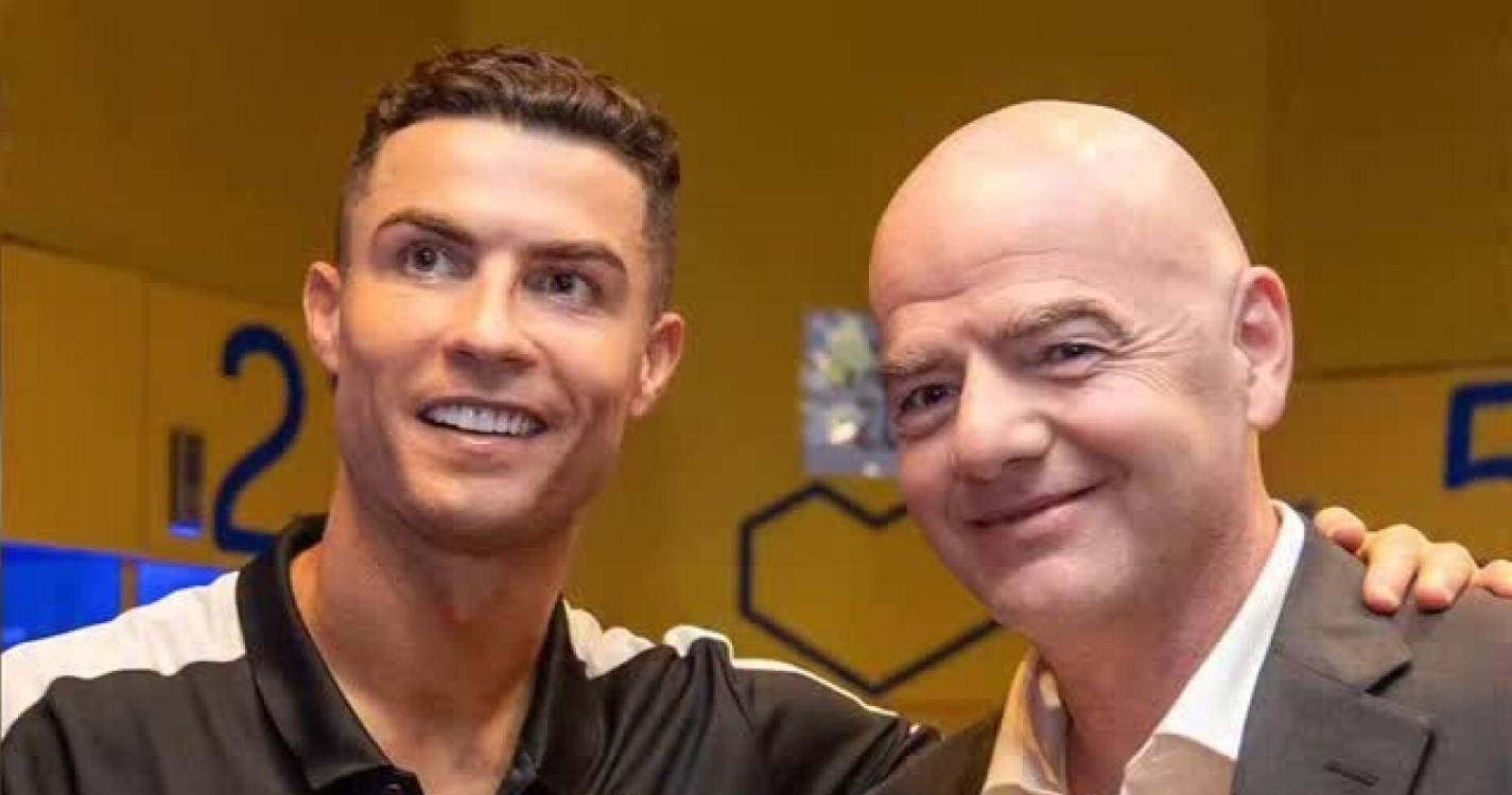“Cristiano és um verdadeiro embaixador e espero ver-te no Mundial2026” - Infantino