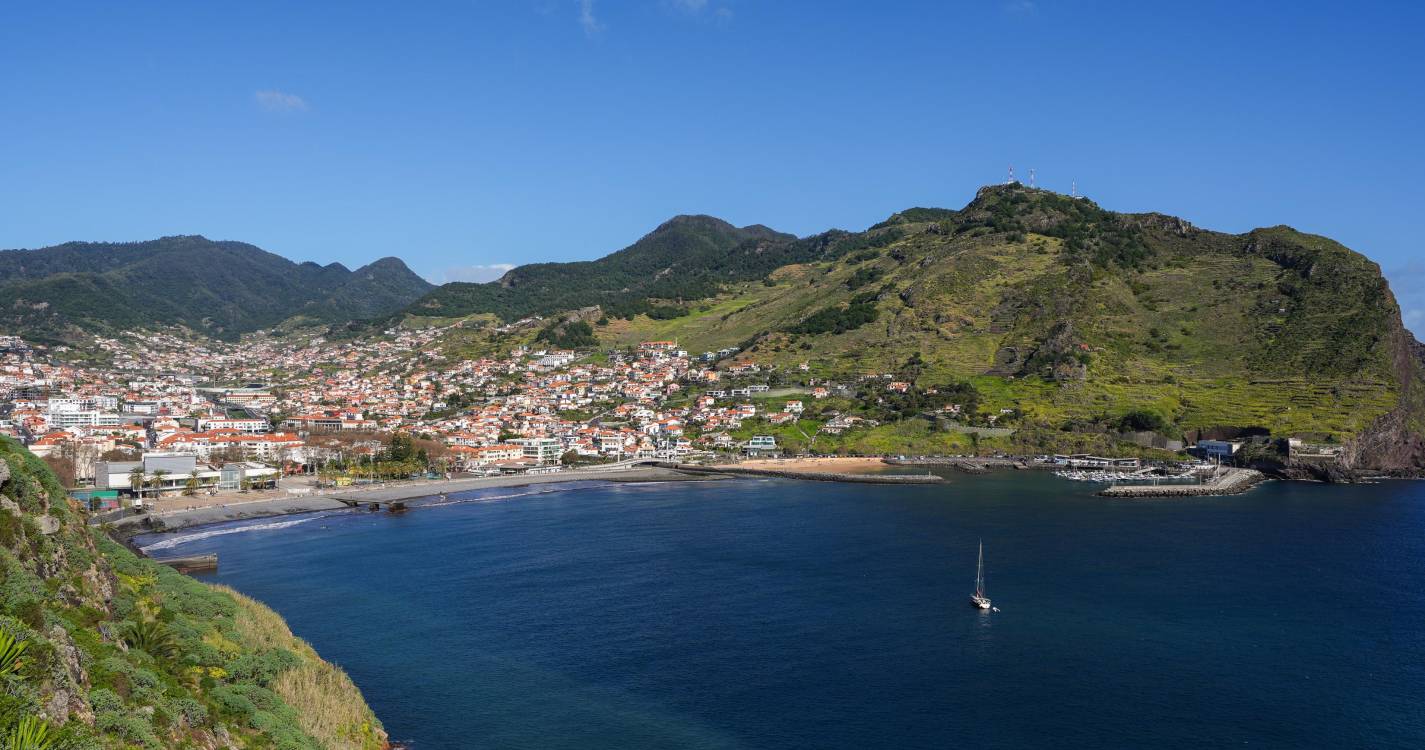 Bombeiros resgatam cão do interior de uma ribeira em Machico