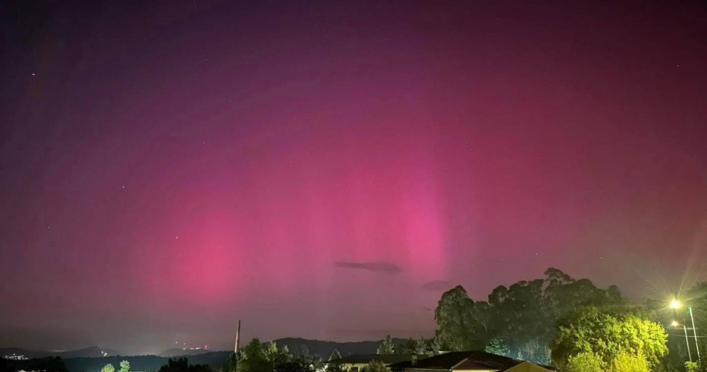 Auroras boreais visíveis nos céus de Portugal (com fotos e vídeo)