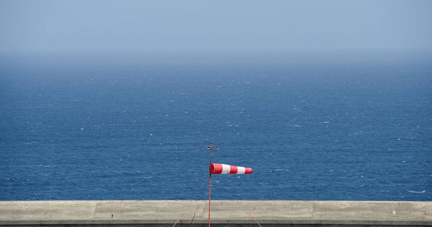 Capitania do Funchal emite aviso de vento forte para o arquipélago da Madeira