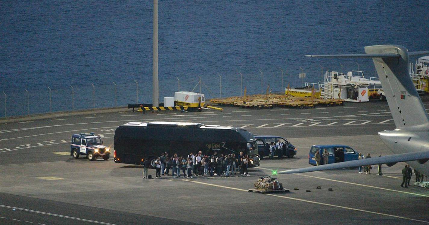 Inspetores da PJ já deixaram a ilha da Madeira (fotos)