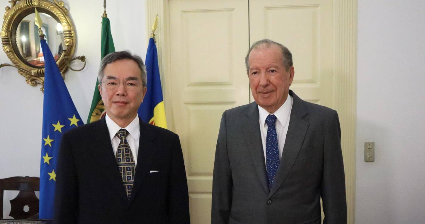 Ireneu manifestou desejo de fortalecimento das relações económicas e políticas entre Portugal e Japão
