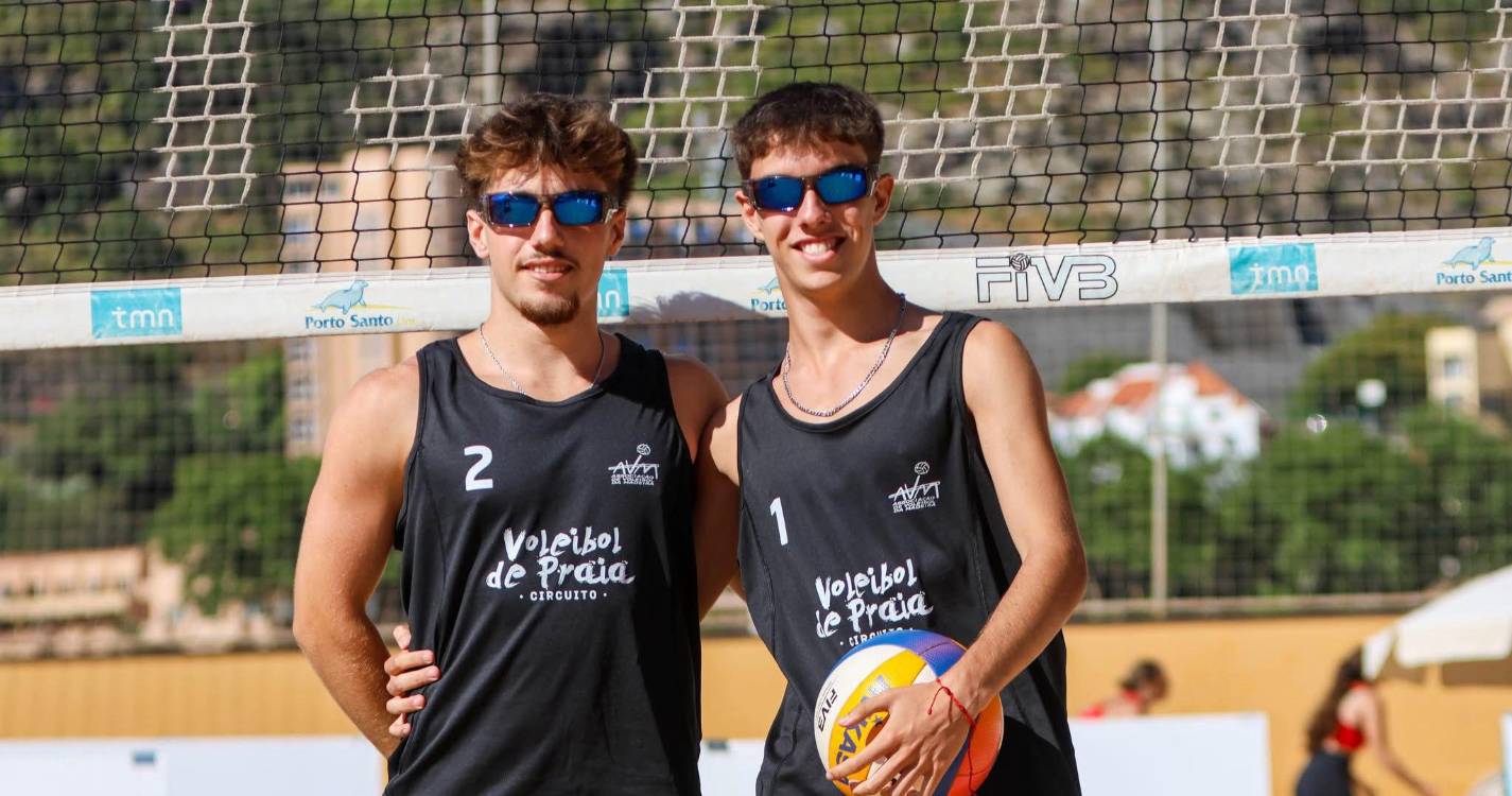 Talhinhas/Valdez e Aguiar/Luís na Fase Final do Campeonato Nacional de Voleibol de Praia 2025