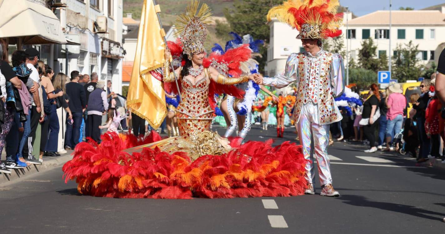 Porto Santo animado com três trupes e cortejo trapalhão (com fotos)