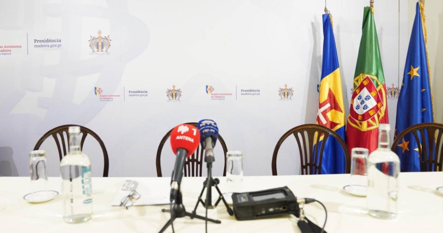 Tudo pronto para a declaração de Miguel Albuquerque