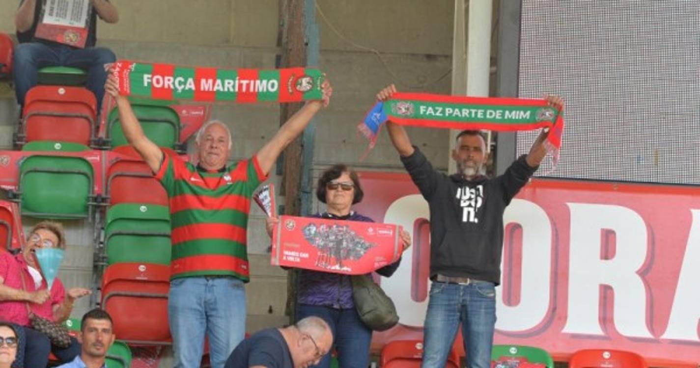 Marítimo-Estrela da Amadora: Veja quem está nos Barreiros (com fotos)