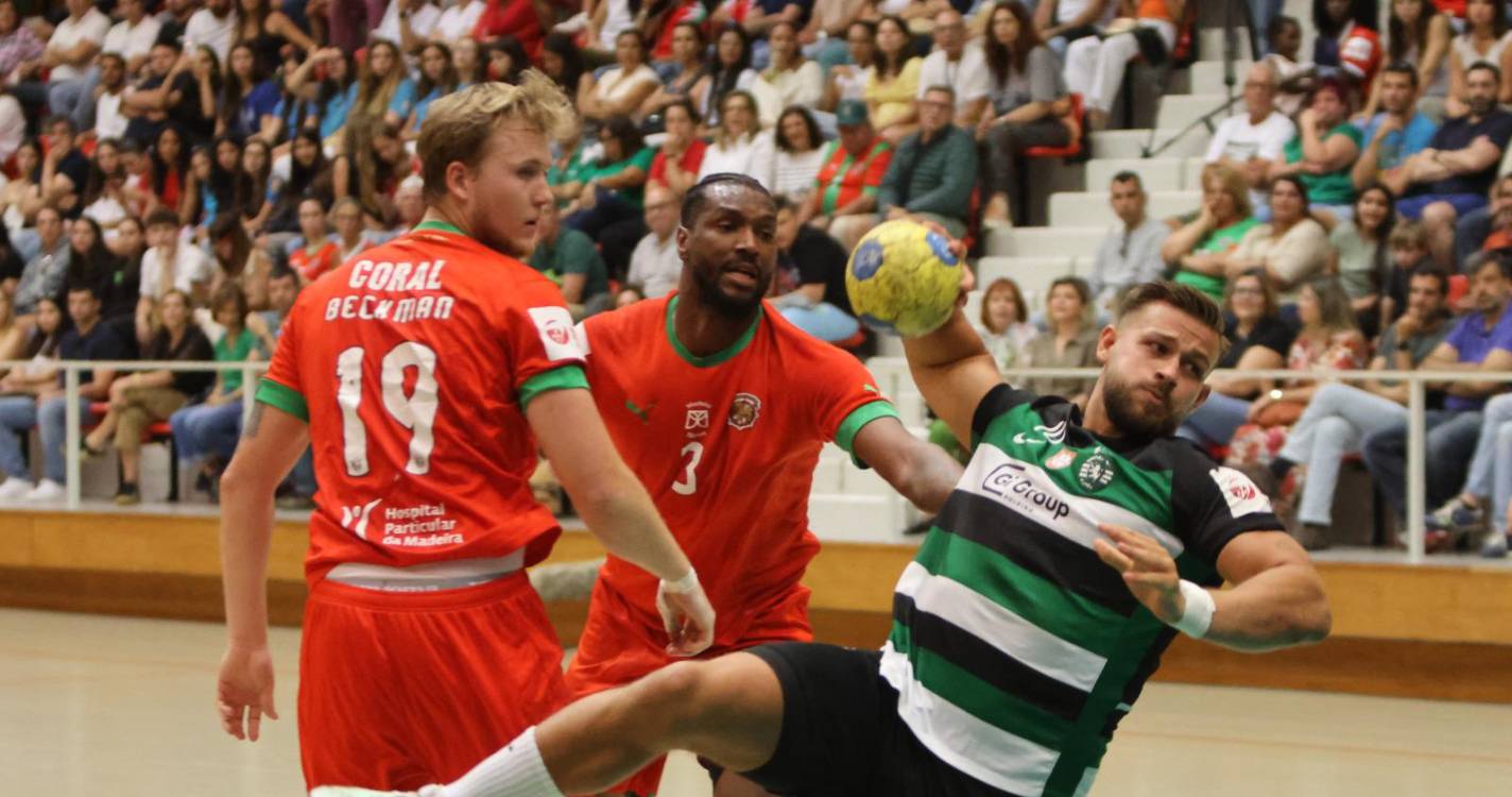 Sporting vence Marítimo e revalida título de campeão nacional de andebol (com fotos)