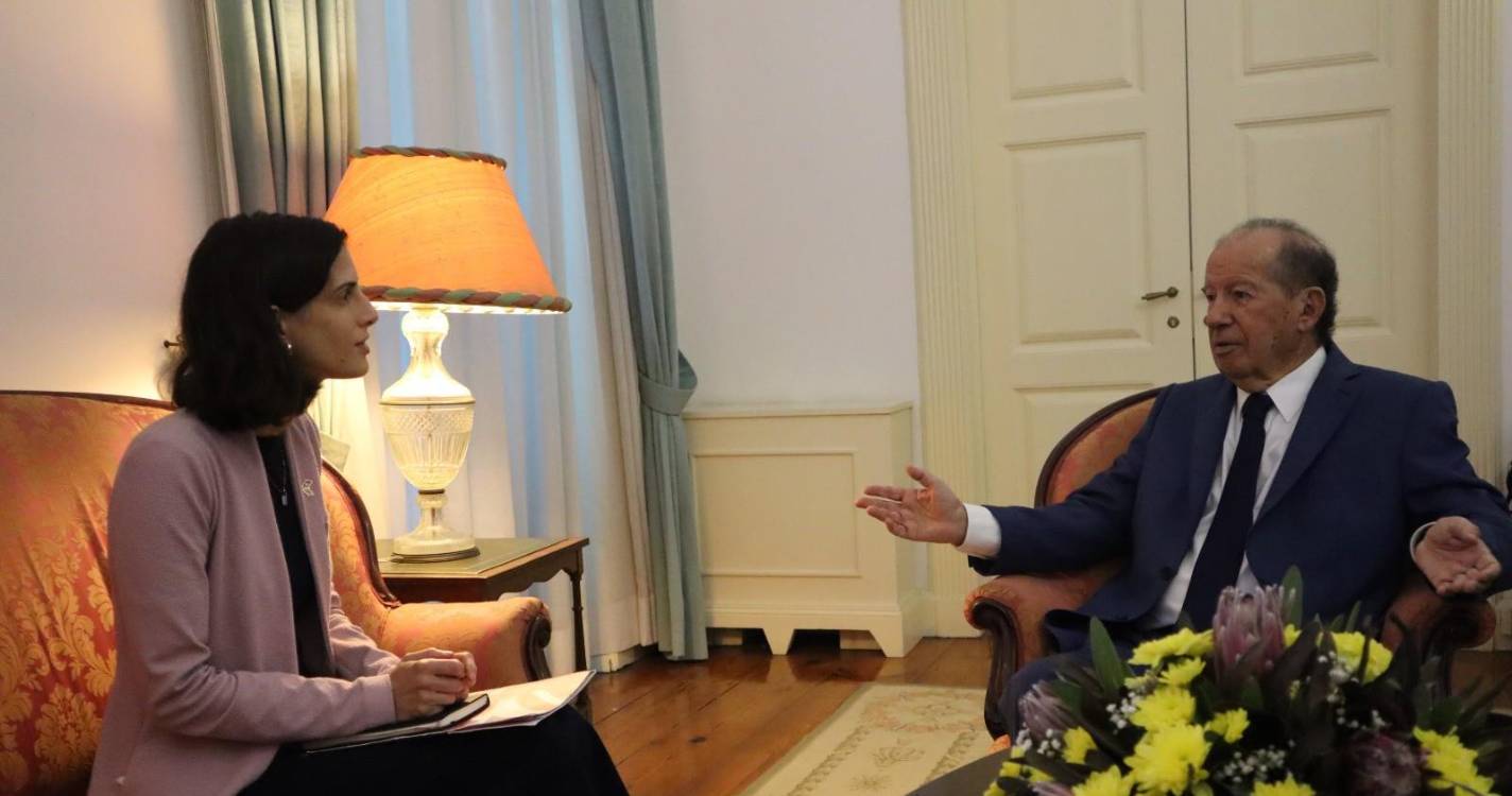 Ireneu Barreto recebeu embaixadora do Reino Unido da Grã-Bretanha e Irlanda do Norte em Portugal