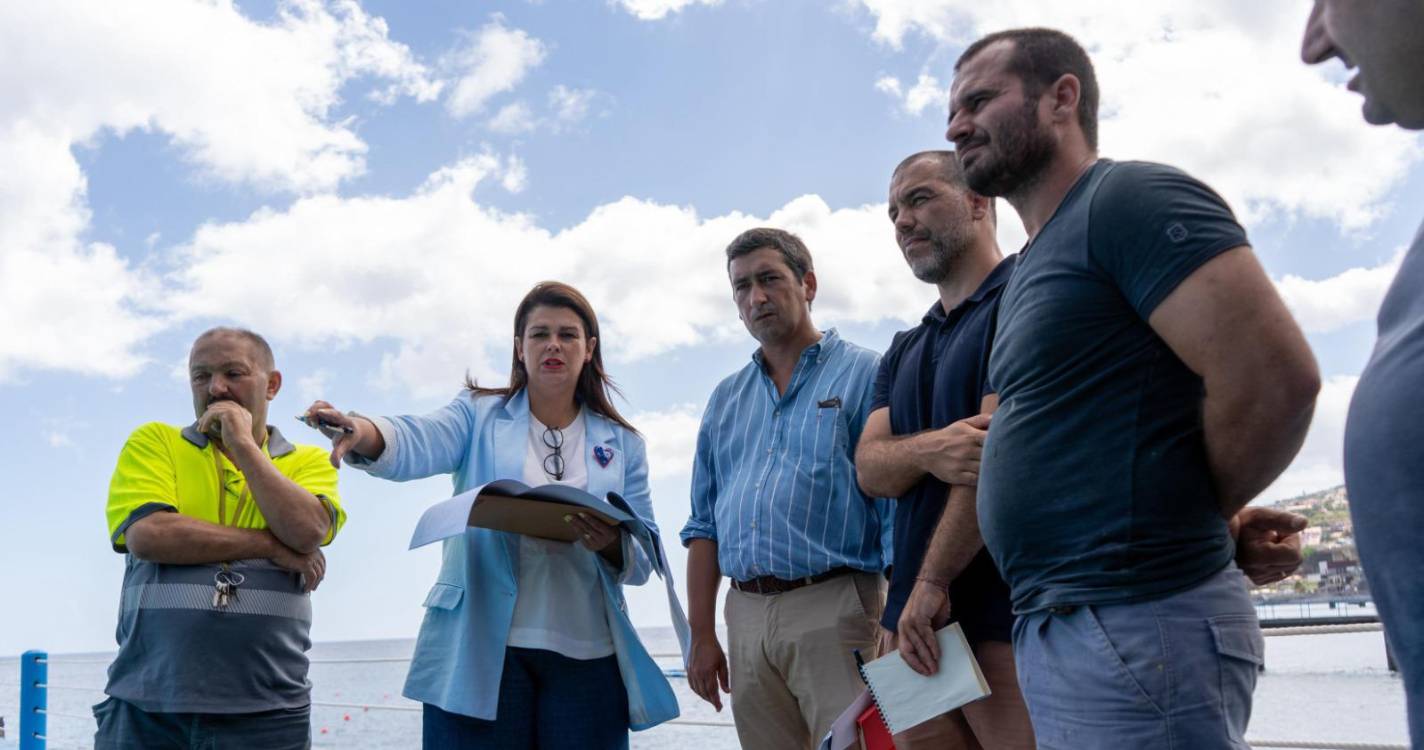 Élia Ascensão apresenta plano de requalificação da Praia das Palmeiras