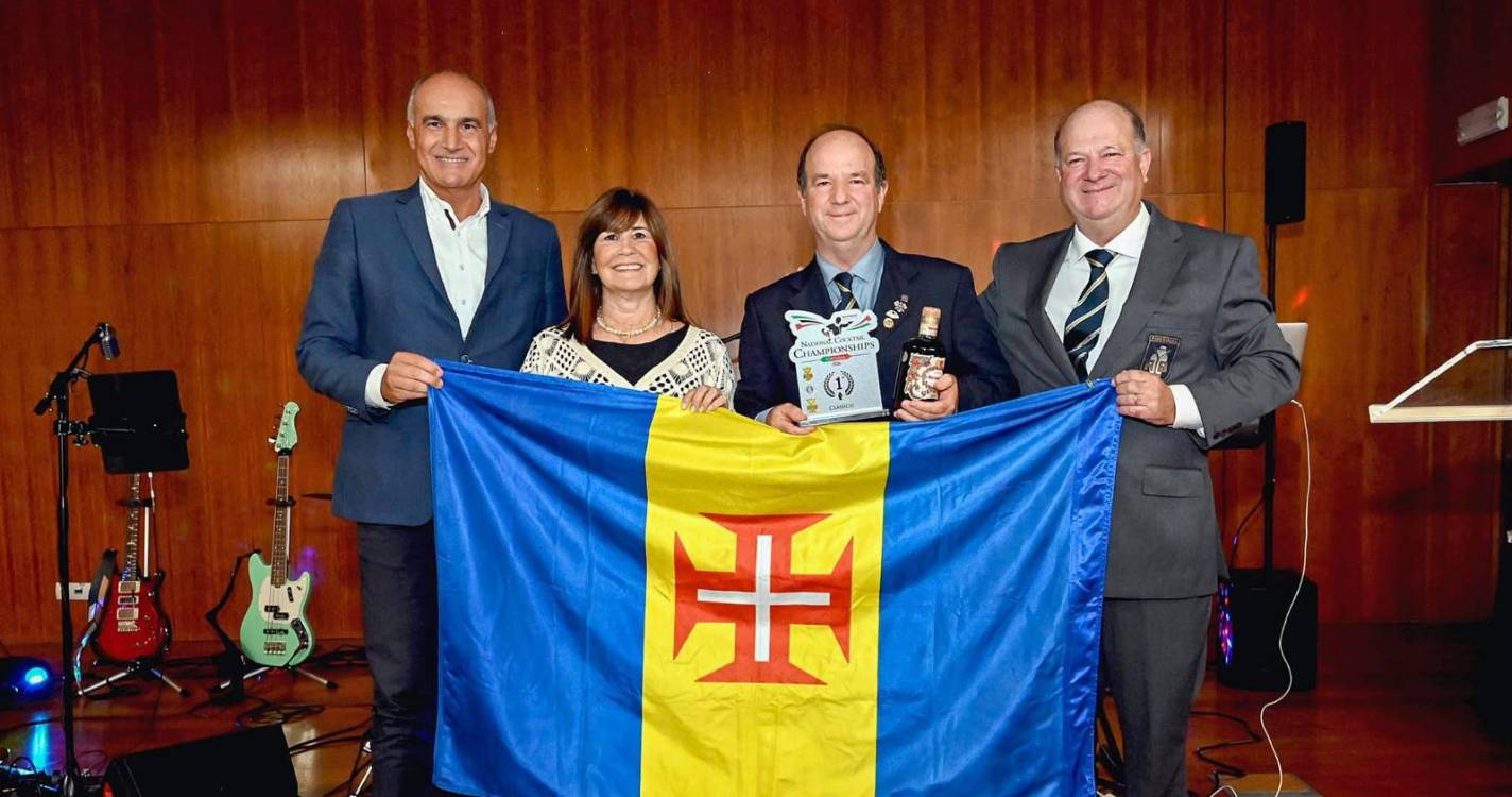 Madeirense Eusébio Silva triunfa no Concurso Nacional de Cocktails