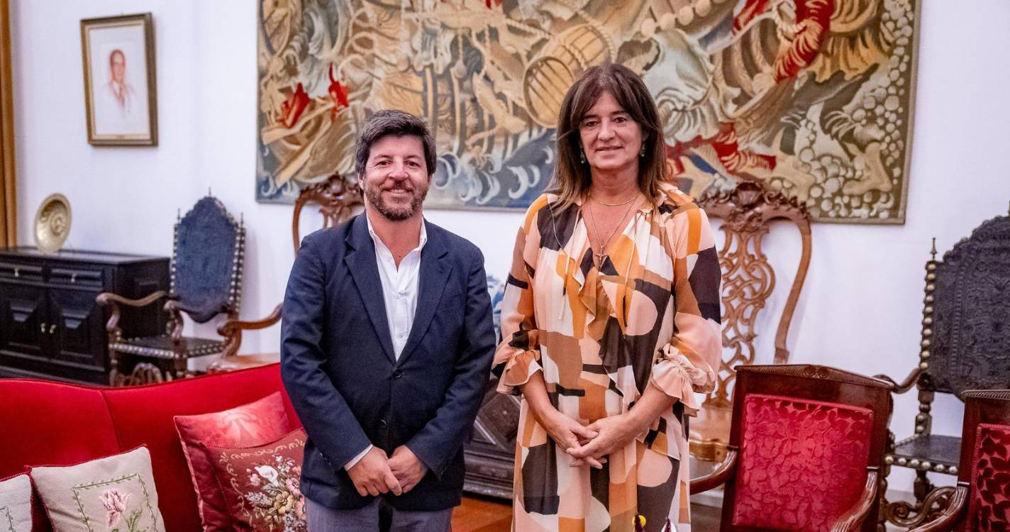 Rubina Leal recebe presidente do Conselho Económico e de Concertação Social