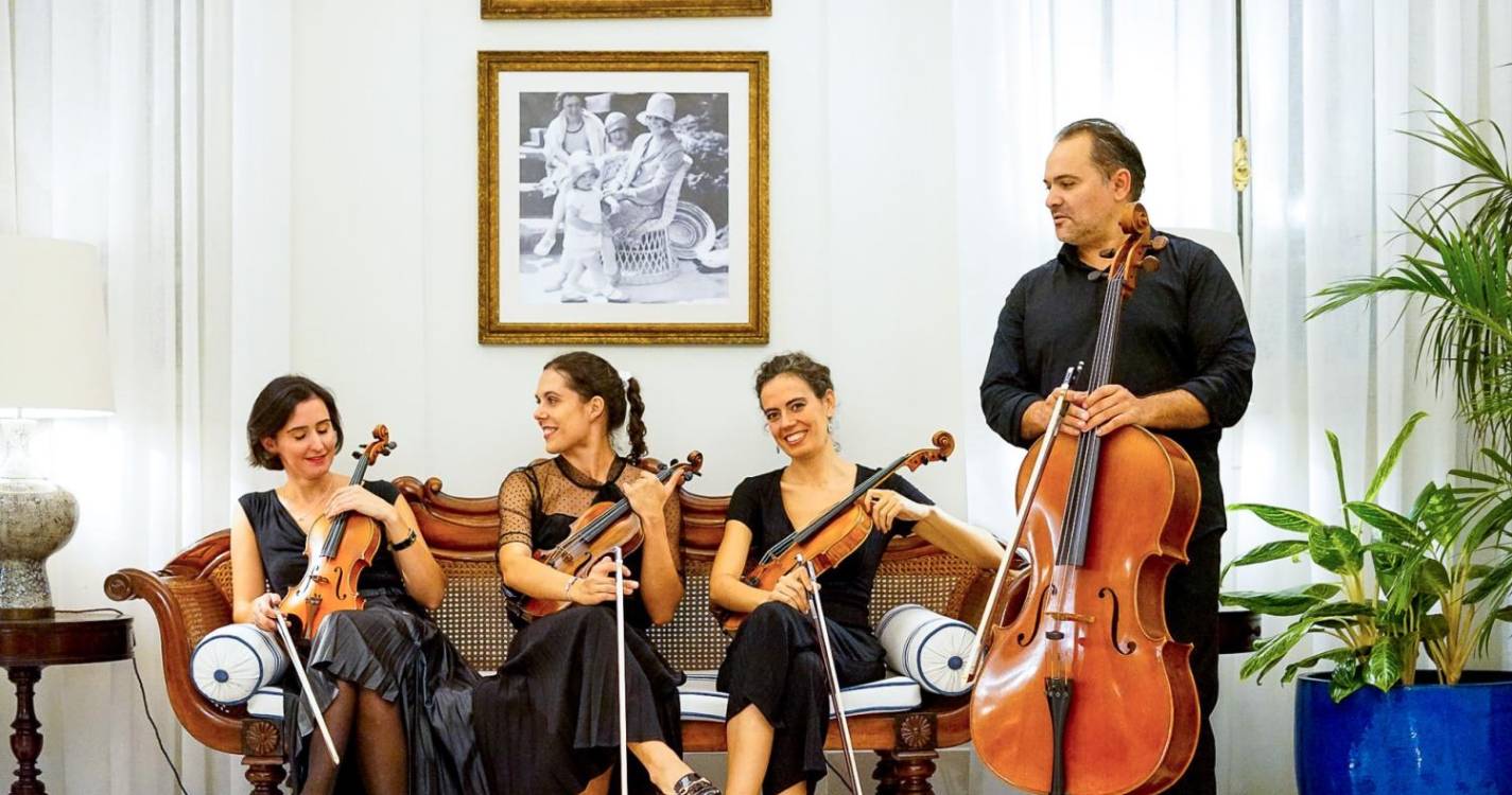 Quarteto de Cordas Atlântico em concerto amanhã no Reid´s Palace