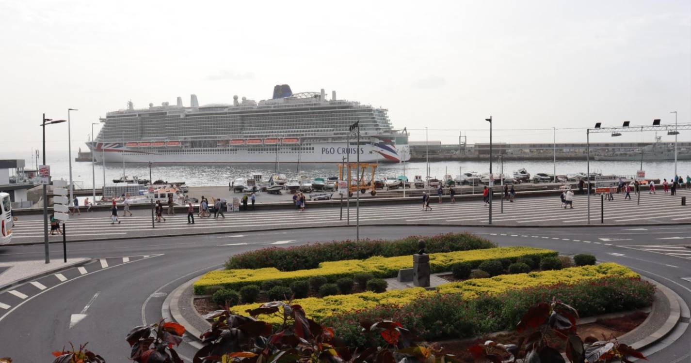 ‘Iona’ traz mais de 6.500 pessoas ao porto do Funchal
