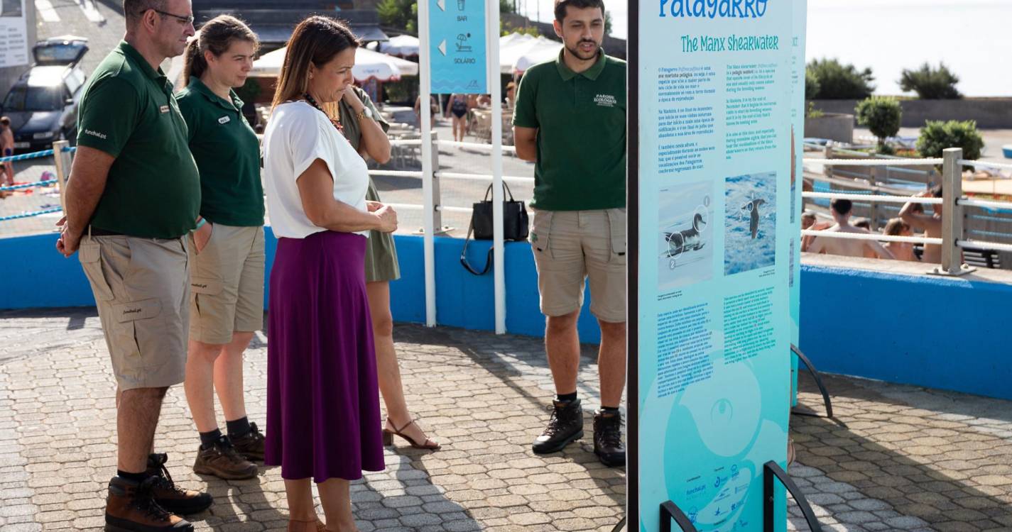 Exposição nos complexos balneares da FrenteMar Funchal mostra Projeto de Conservação do Patagarro à população