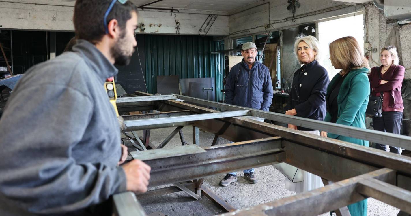 Ana Sousa acompanha programas de emprego em Santana