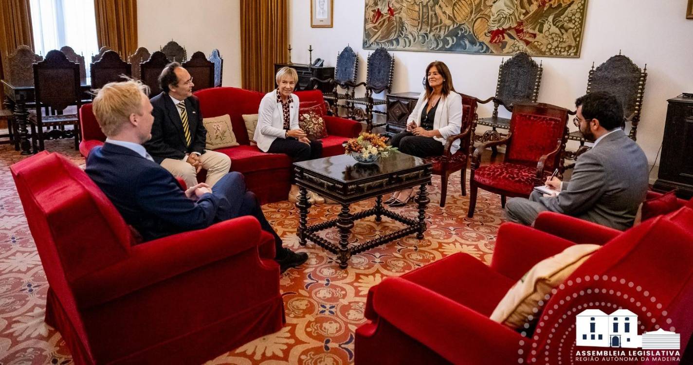 Rubina Leal destaca potencial de cooperação e investimento junto da Embaixadora da Noruega