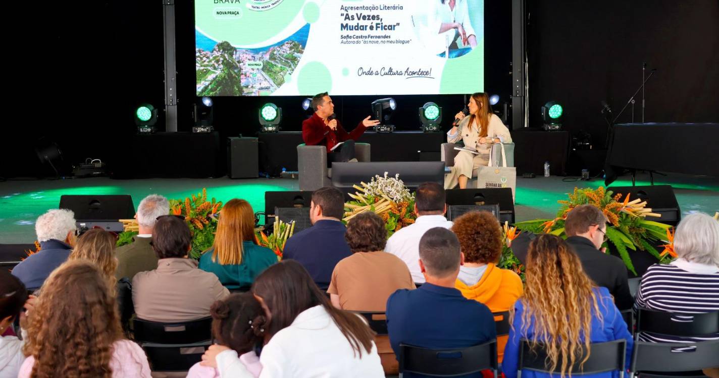 Sofia Fernandes acarinhada na Ribeira Brava
