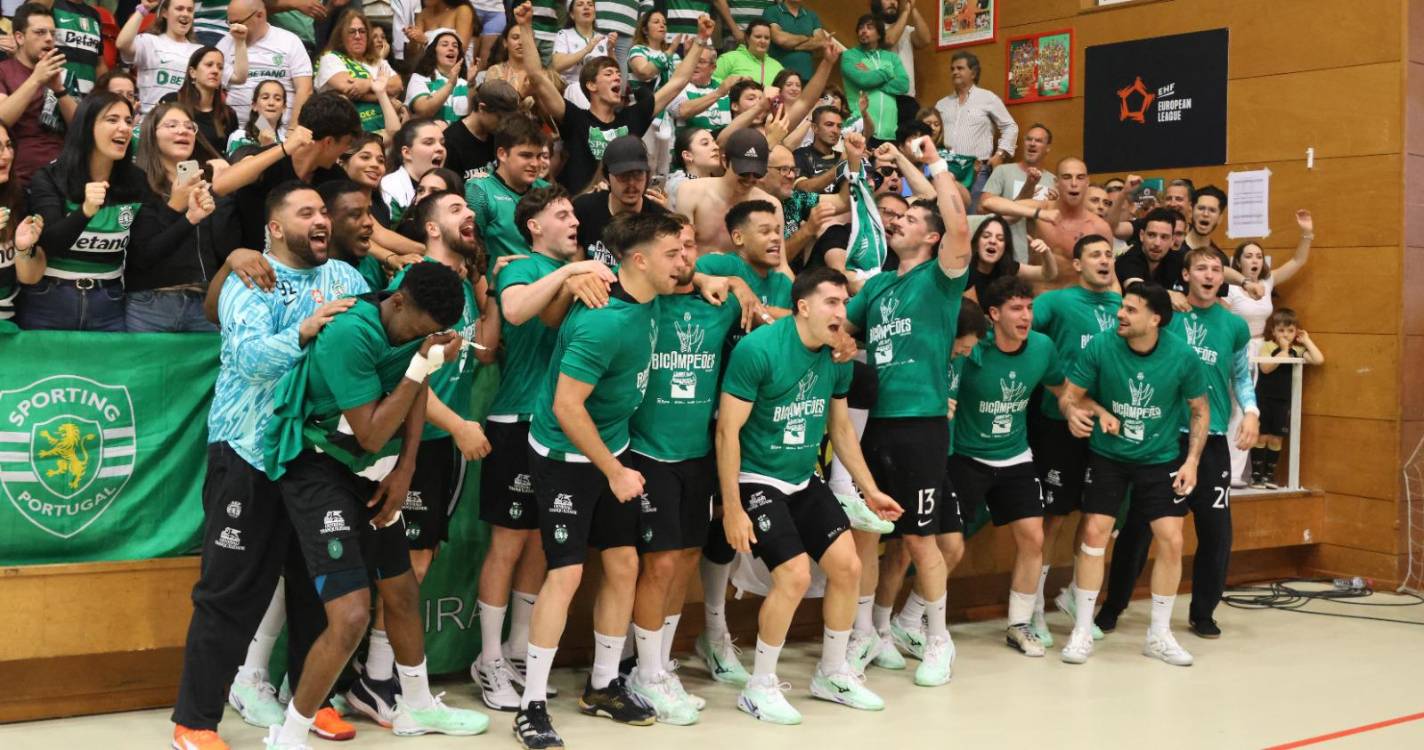 Sporting vence Marítimo e revalida título de campeão nacional de andebol (com fotos)