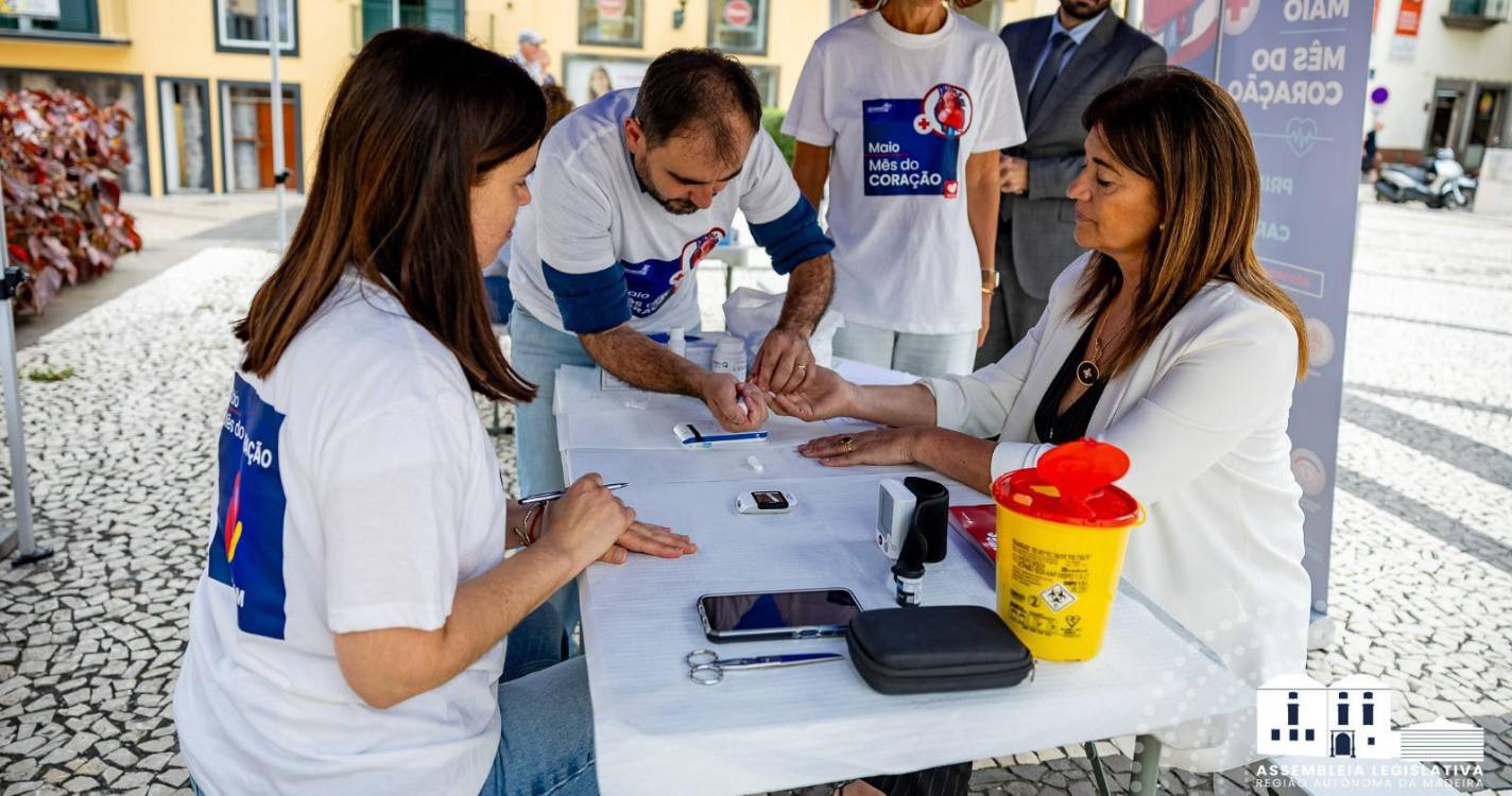 Rubina Leal apela à prevenção das doenças cardiovasculares