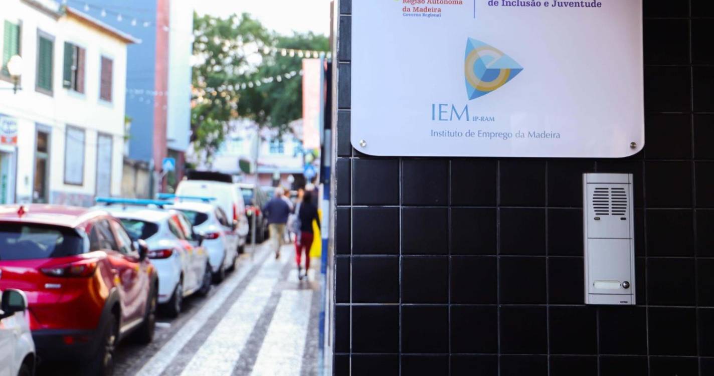 Desemprego na Madeira desceu 24,3% em termos homólogos