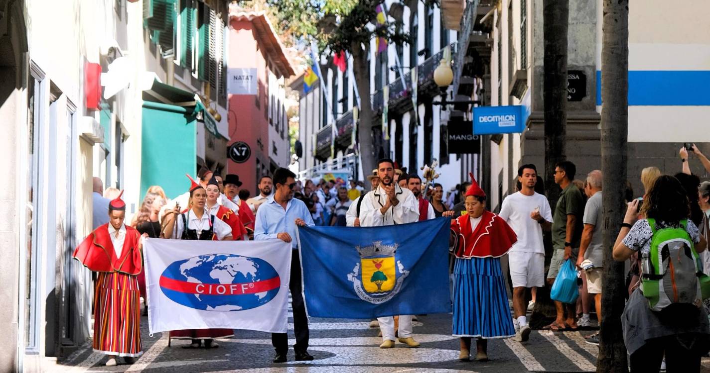 Arruada do Funchal Folk encheu a cidade de cor, cultura e alegria