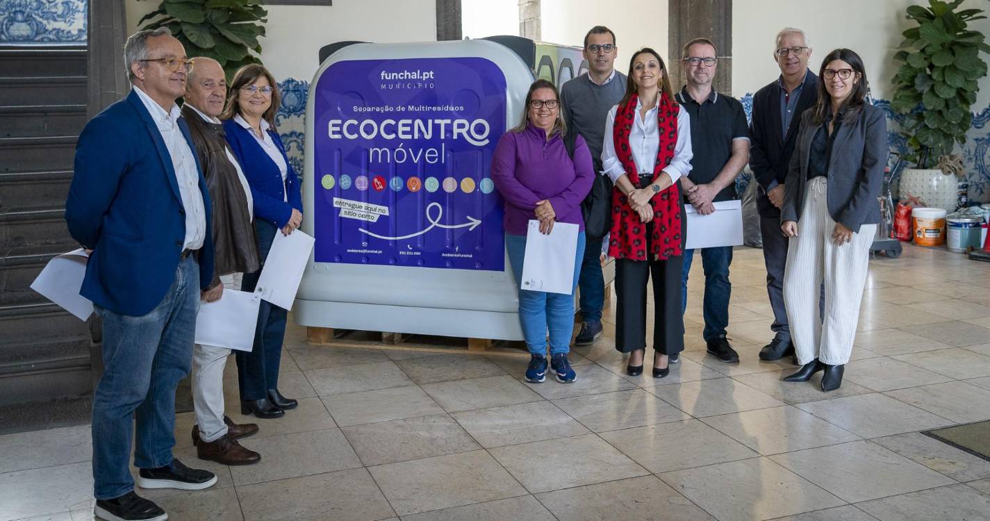 Ecocentro móvel está disponível durante sete dias no Funchal