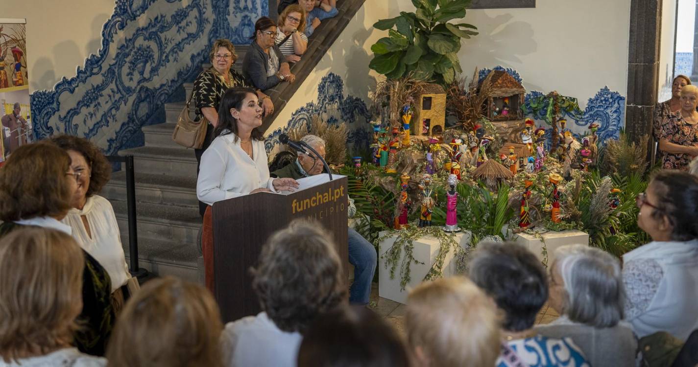 Exposição ‘Aldeia Africana’ inaugurada nos Paços do Concelho