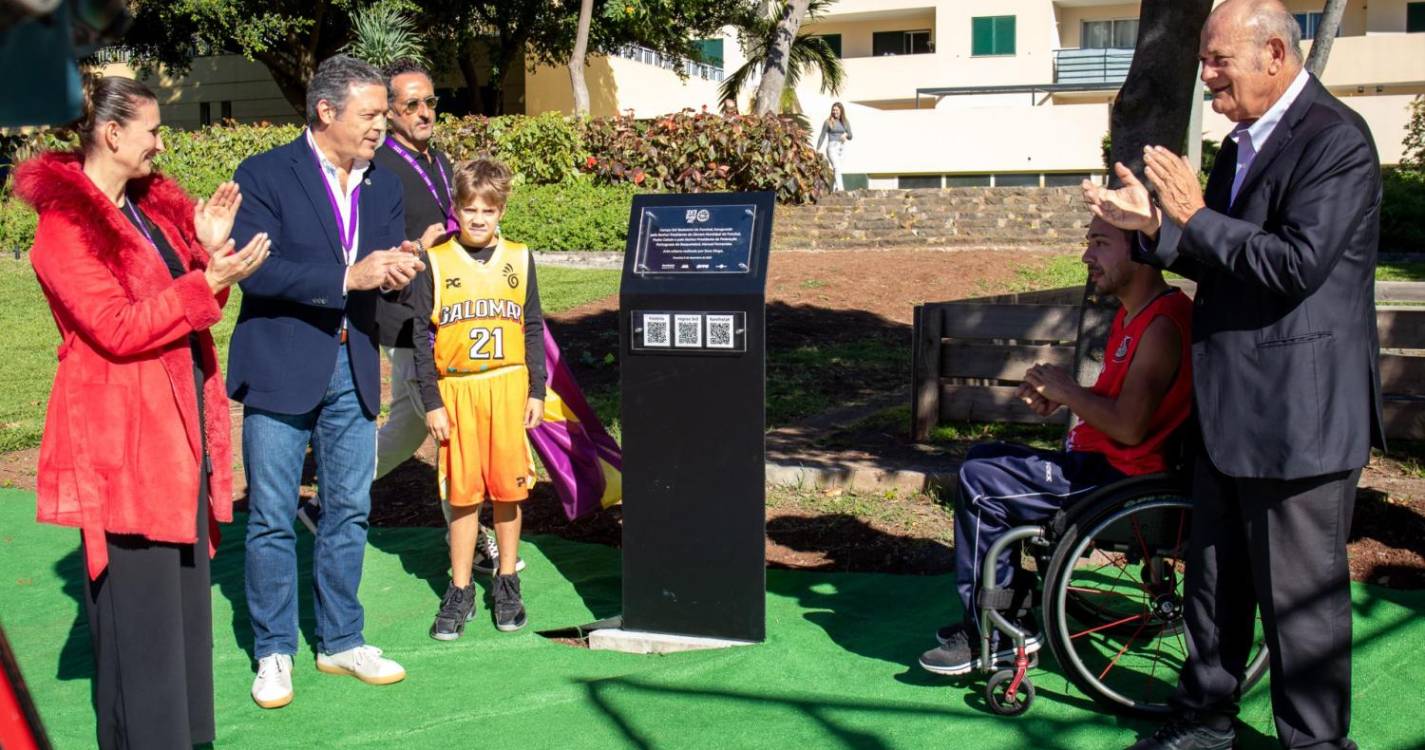 Funchal inaugurou o primeiro campo de BASKETART- basquetebol 3x3