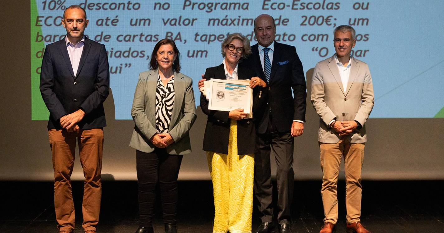 39 estabelecimentos de ensino distinguidos com o Galardão Eco-Escolas no Funchal