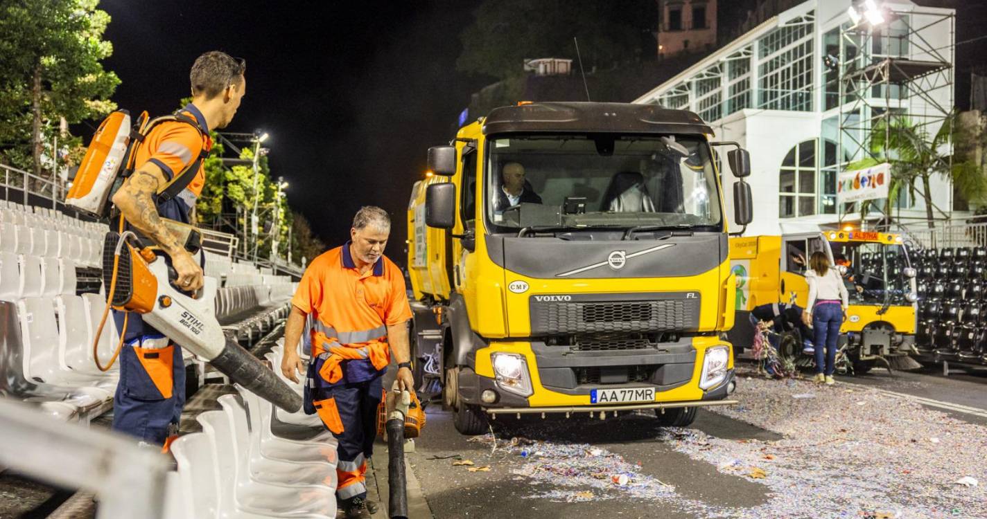 Câmara do Funchal abre concurso para 16 postos de trabalho de cantoneiro de limpeza