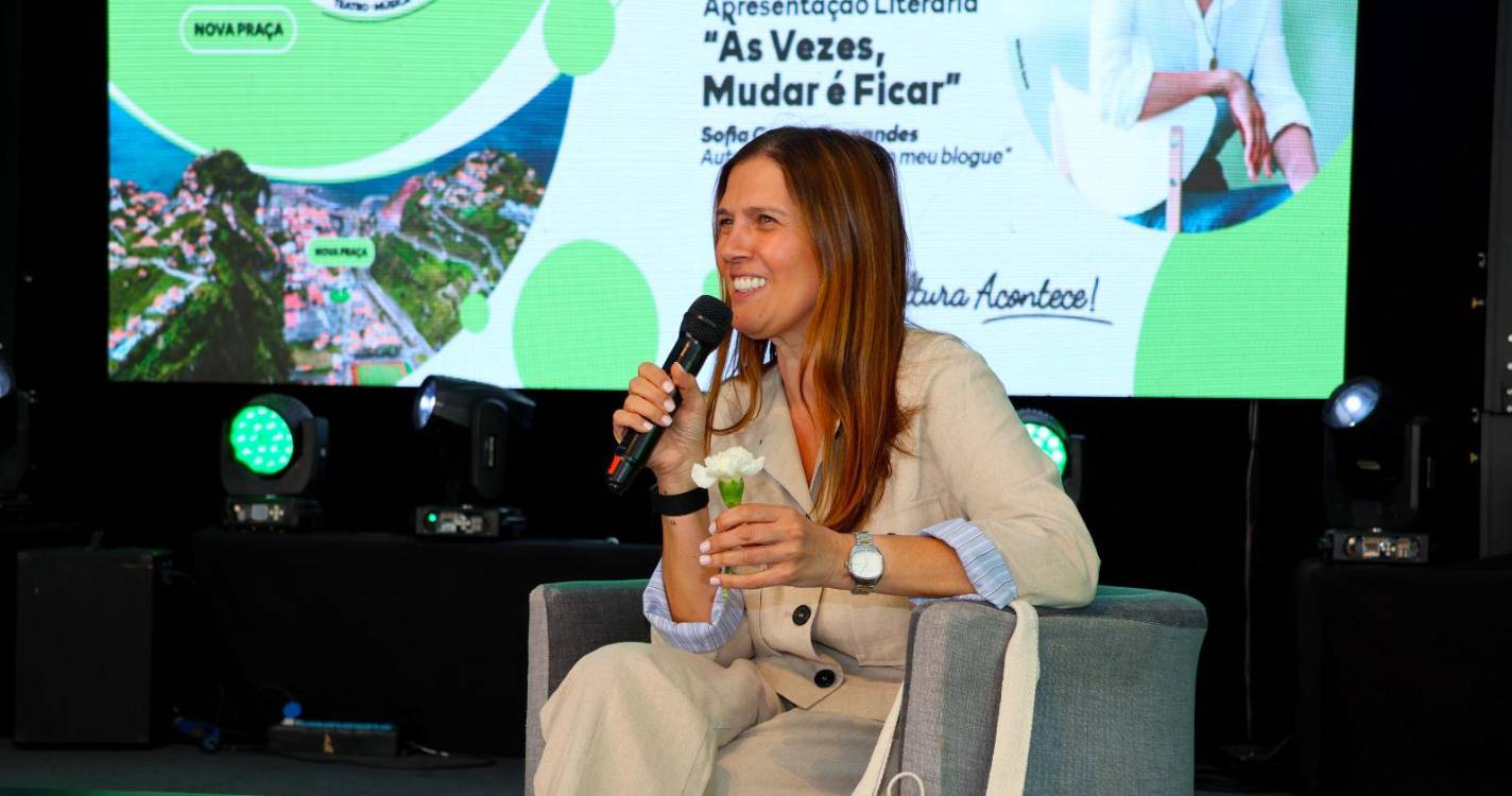 Sofia Fernandes acarinhada na Ribeira Brava