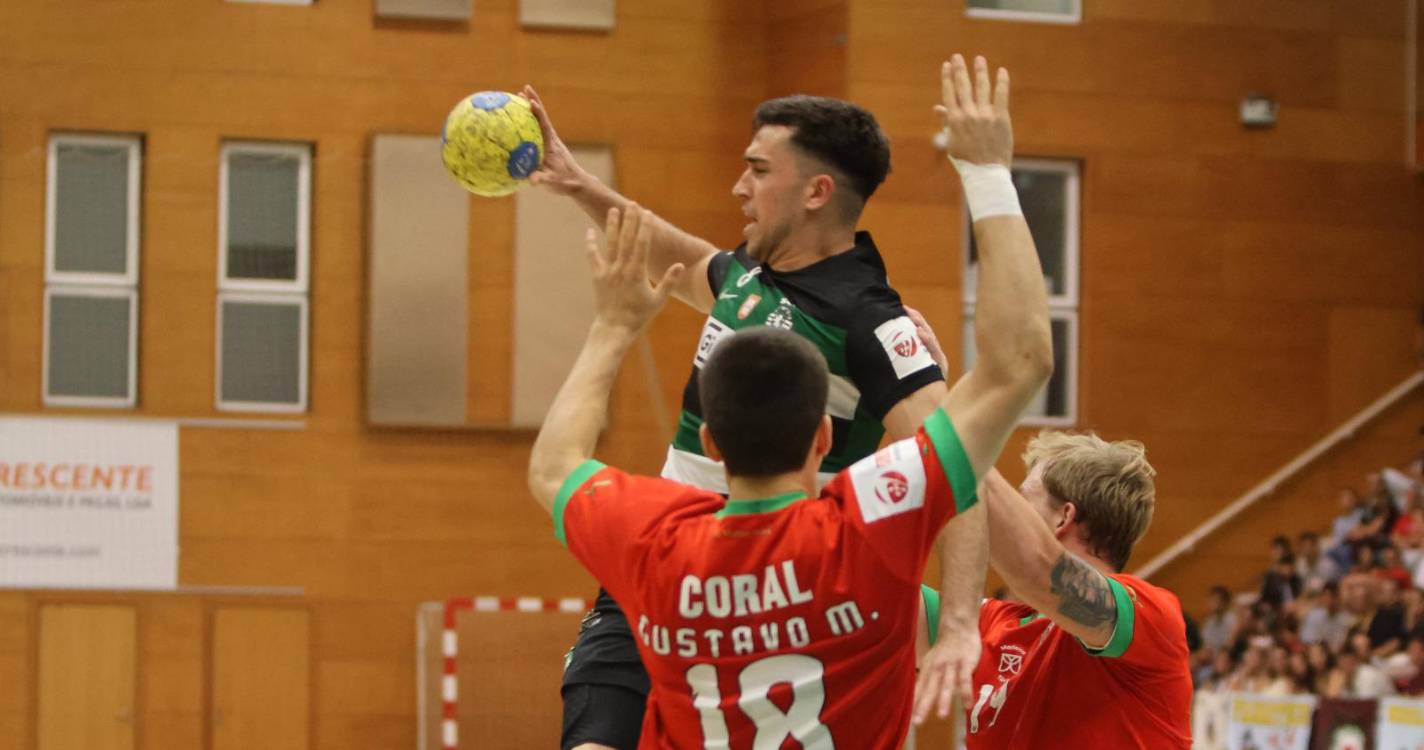 Sporting vence Marítimo e revalida título de campeão nacional de andebol (com fotos)