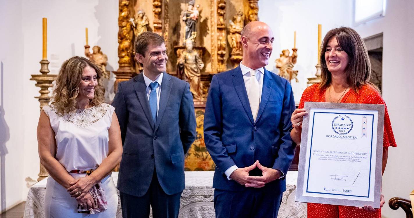 Assembleia Legislativa da Madeira embaixadora do Bordado Madeira