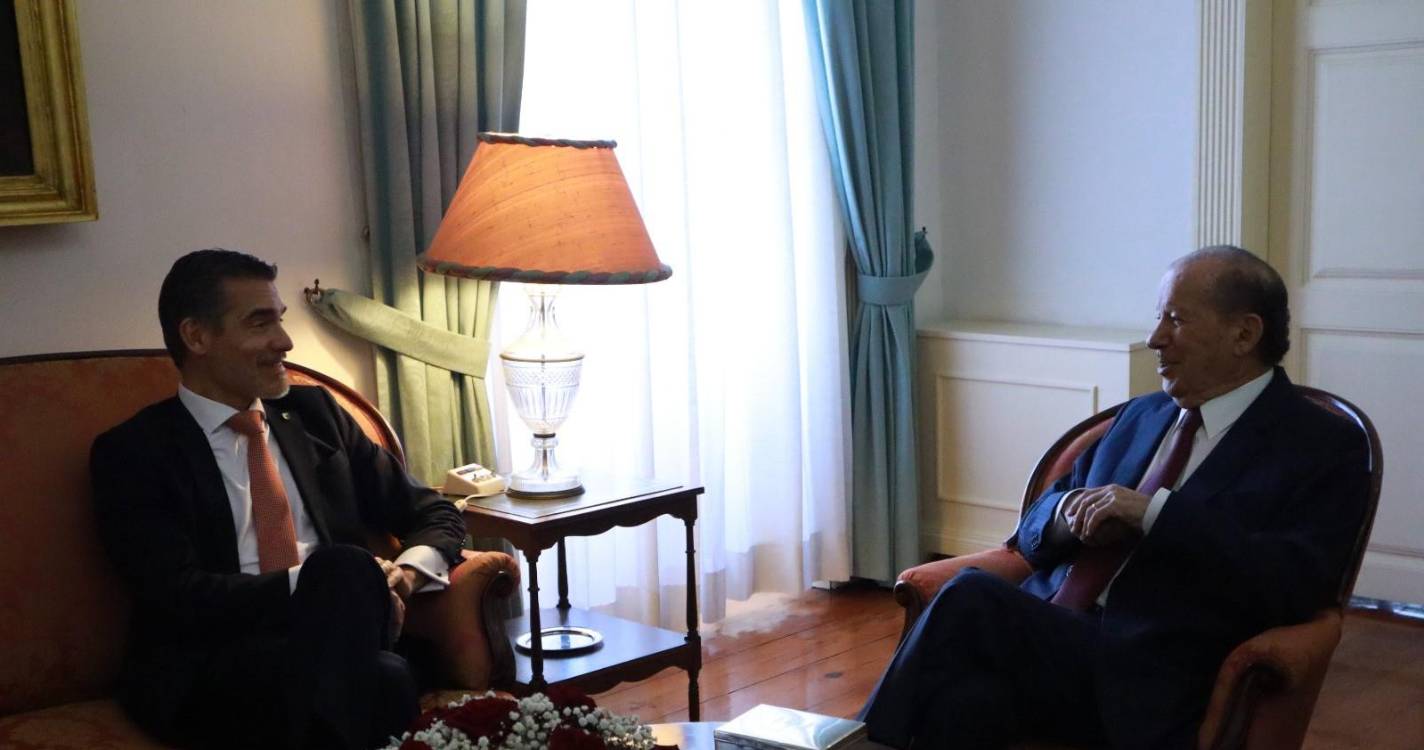 Representante da República recebeu novo Secretário-Geral do Sistema de Informações