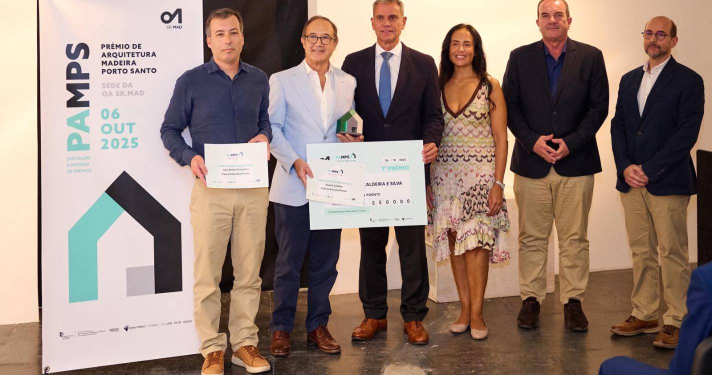 Prémio de Arquitetura da Madeira e Porto Santo 2025 entregue
