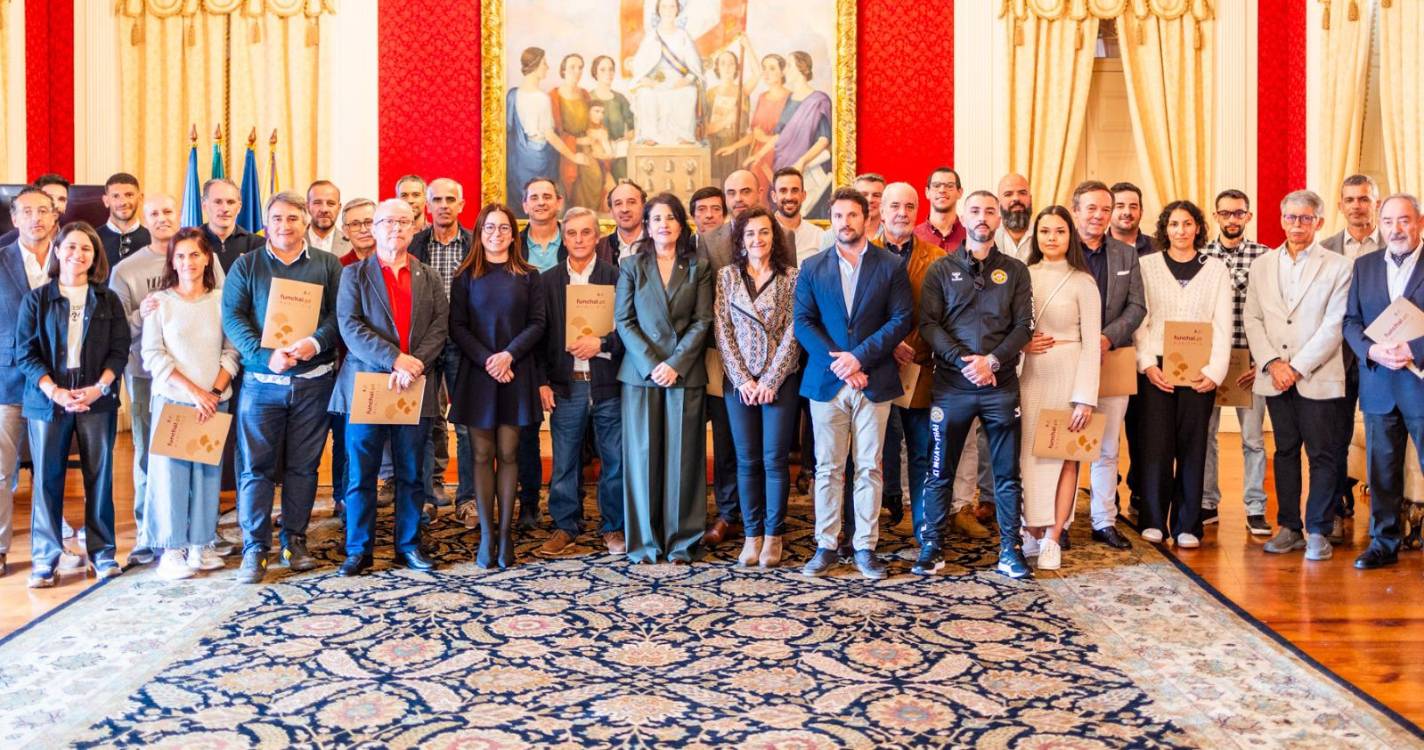 Funchal reforça apoio ao desporto com assinatura de 25 protocolos