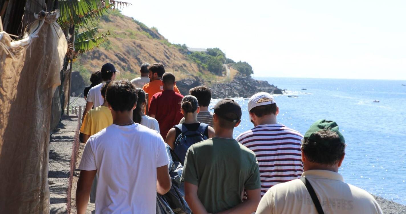 JSD promove ação de sensibilização ambiental nas Fajãs do Cabo Girão