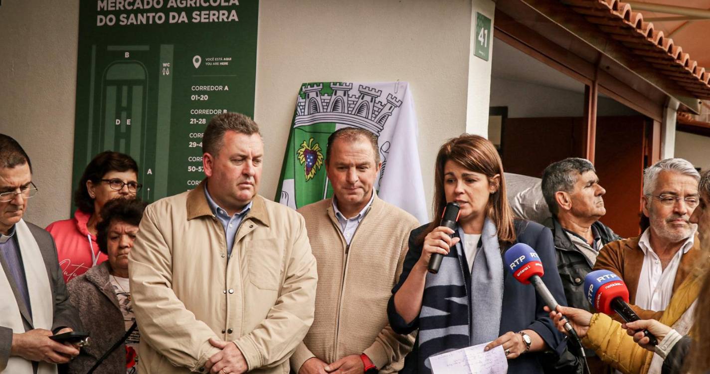 Município de Santa Cruz reinaugura Mercado do Santo António da Serra após reabilitação de 1 ME