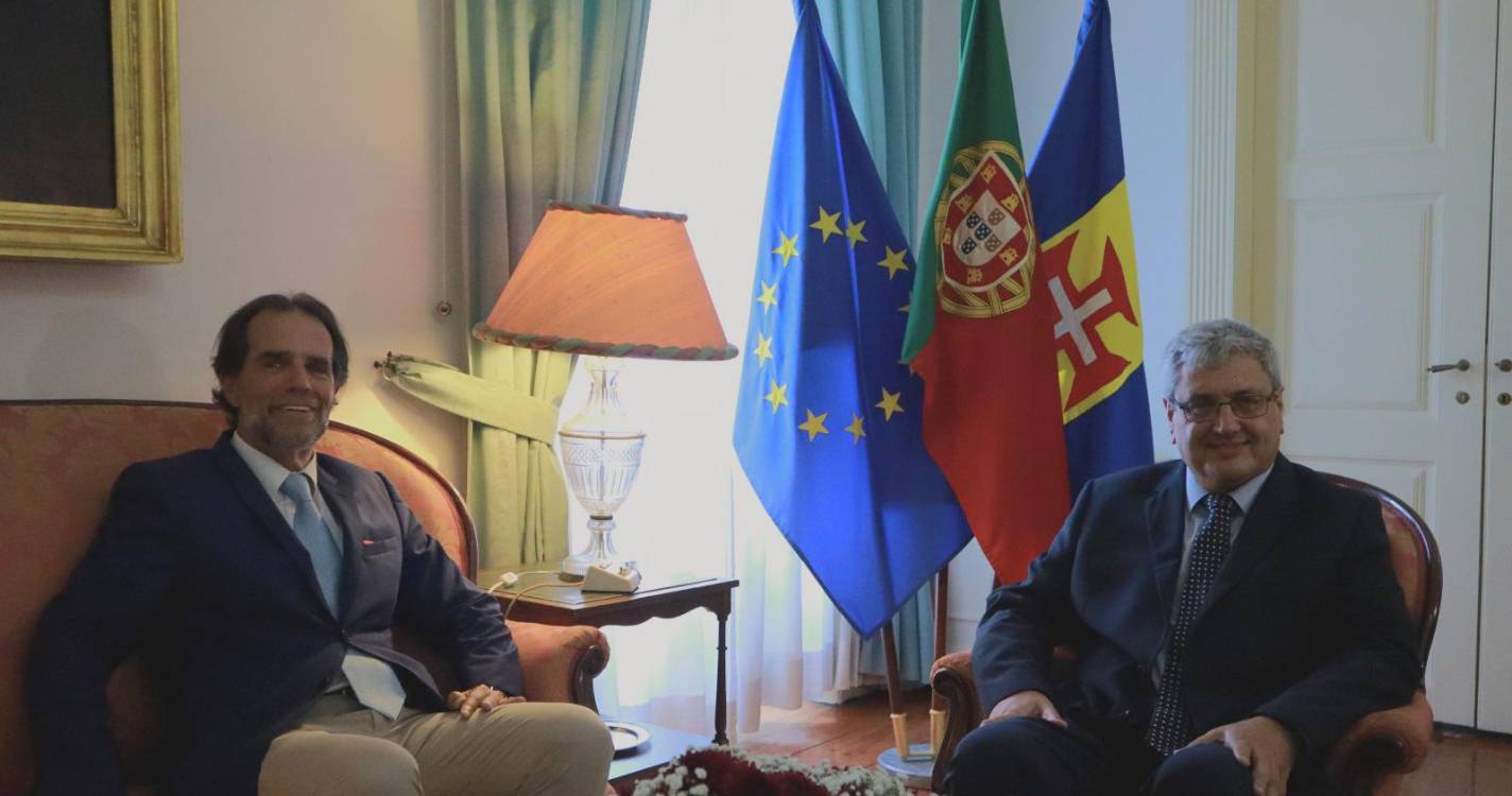 Miguel Albuquerque destaca “clima de confiança” na primeira audiência com Paulo Barreto