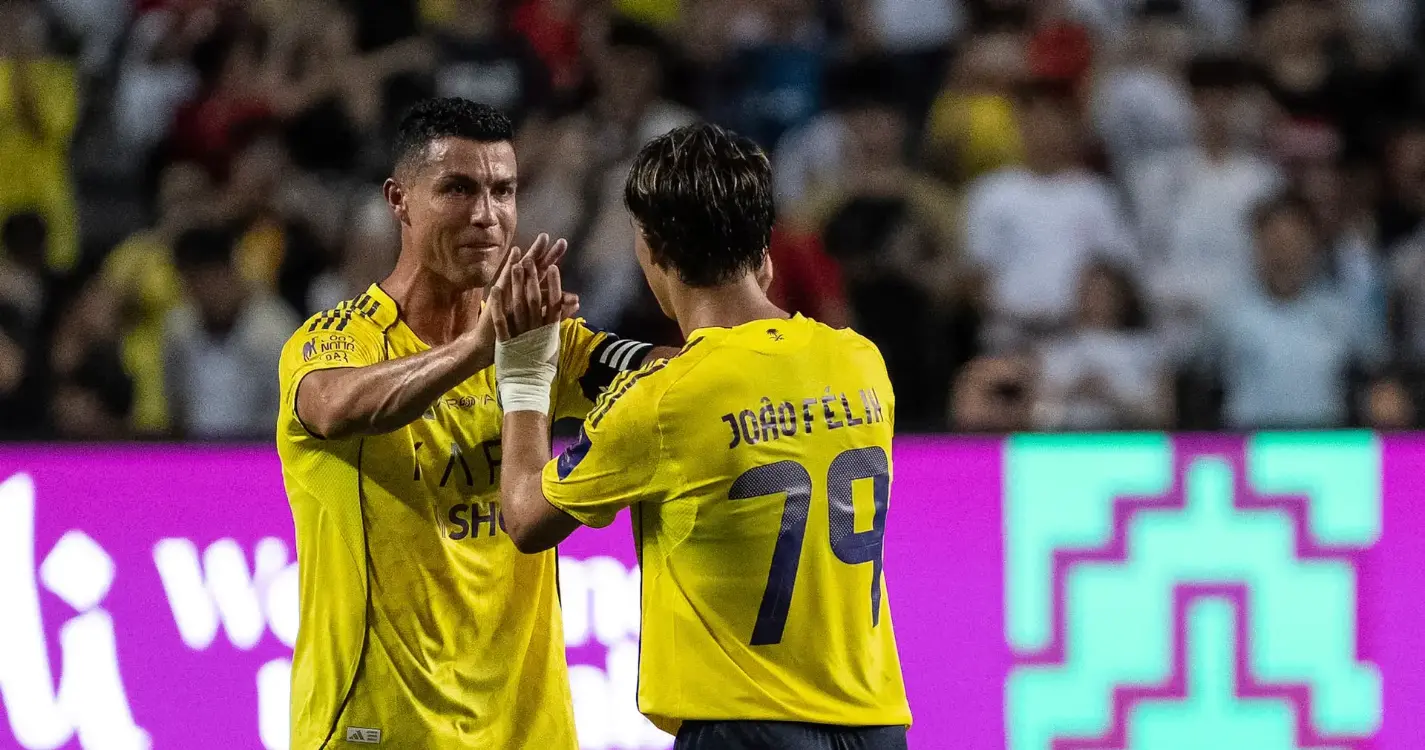 Golos de João Félix e Cristiano Ronaldo dão triunfo ao Al Nassr de Jorge Jesus