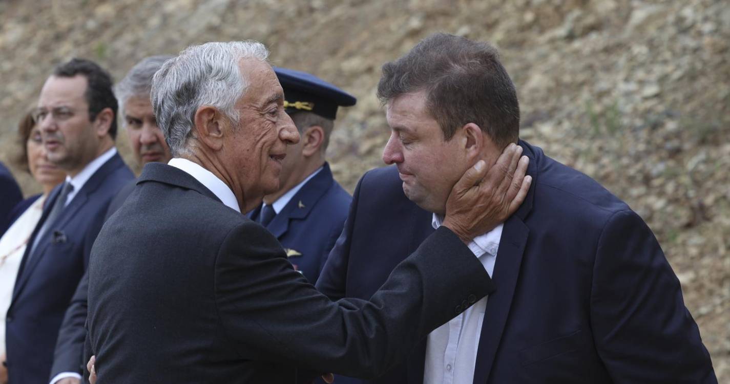 10 de Junho: Bombeiro Rui Rosinha que ficou gravemente ferido nos incêndios discursa na cerimónia