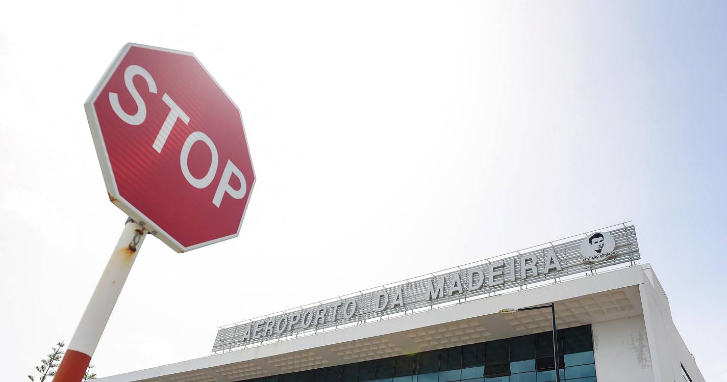 Nove voos cancelados desde a meia-noite