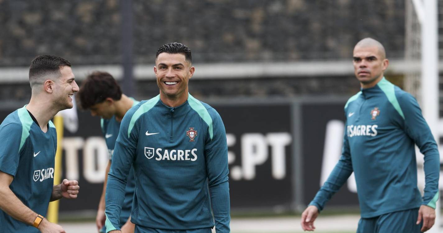 Euro2024: Seleção portuguesa faz o último treino e viaja até à Eslovénia