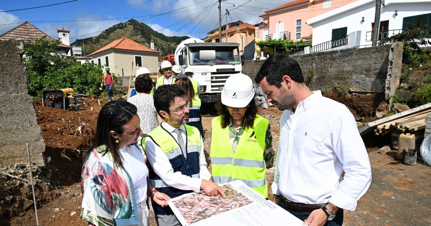 Ligação da Estrada da Palmeira e canalização da ribeira no Caniçal é “mais um compromisso cumprido”