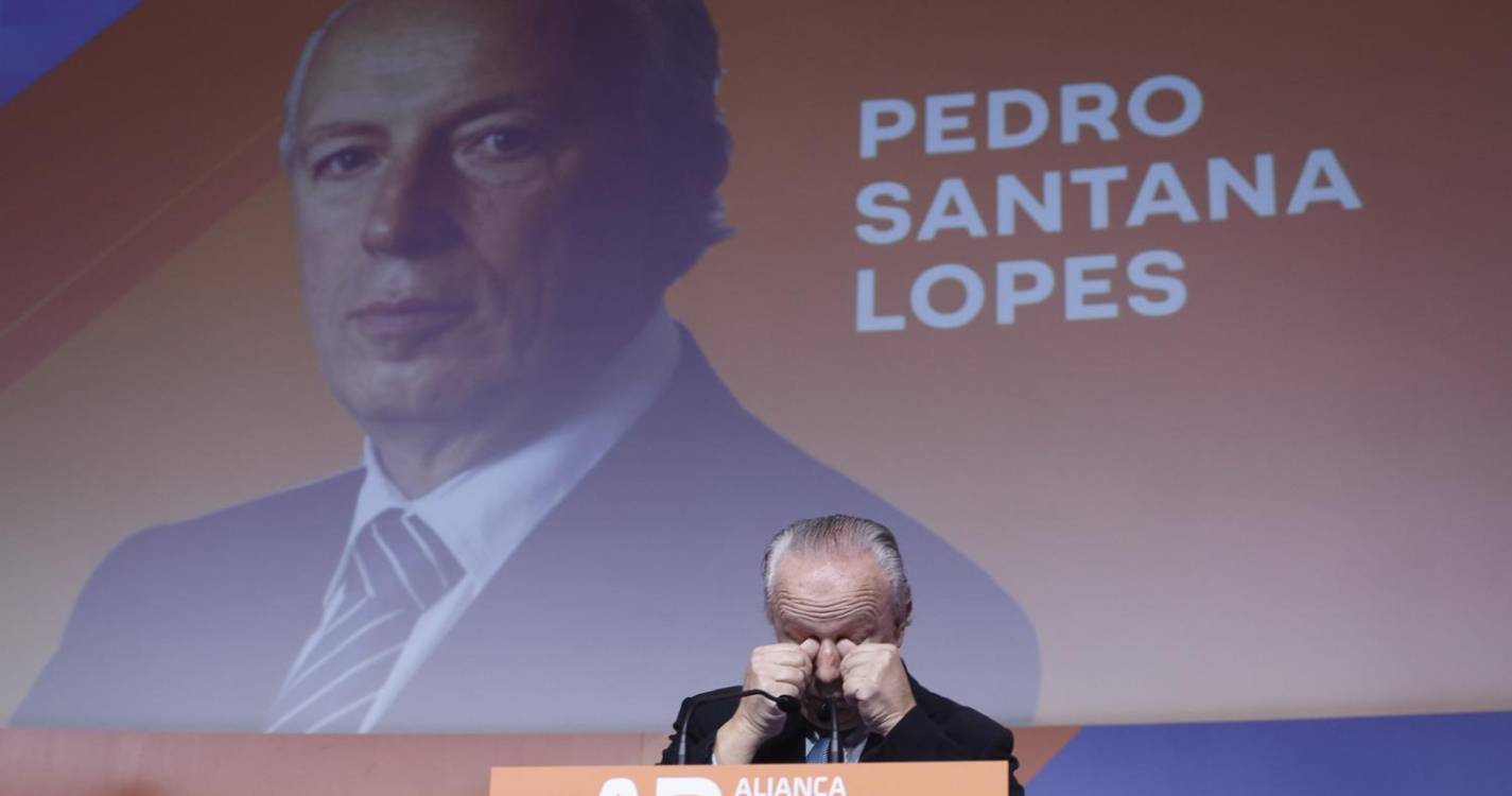 Eleições: Santana Lopes elogia Montenegro e diz que PS deve pedir desculpa