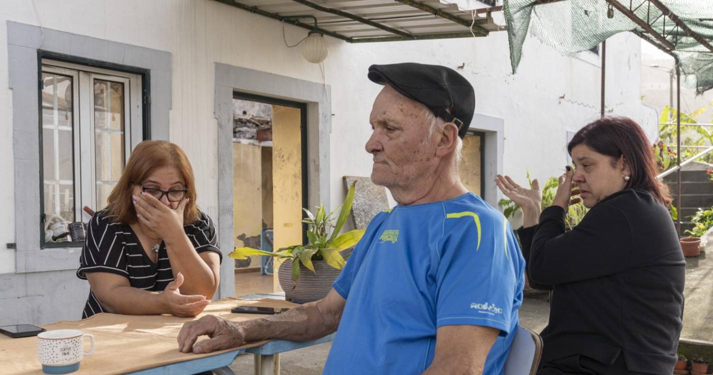 O fogo levou tudo, menos o amor e a esperança